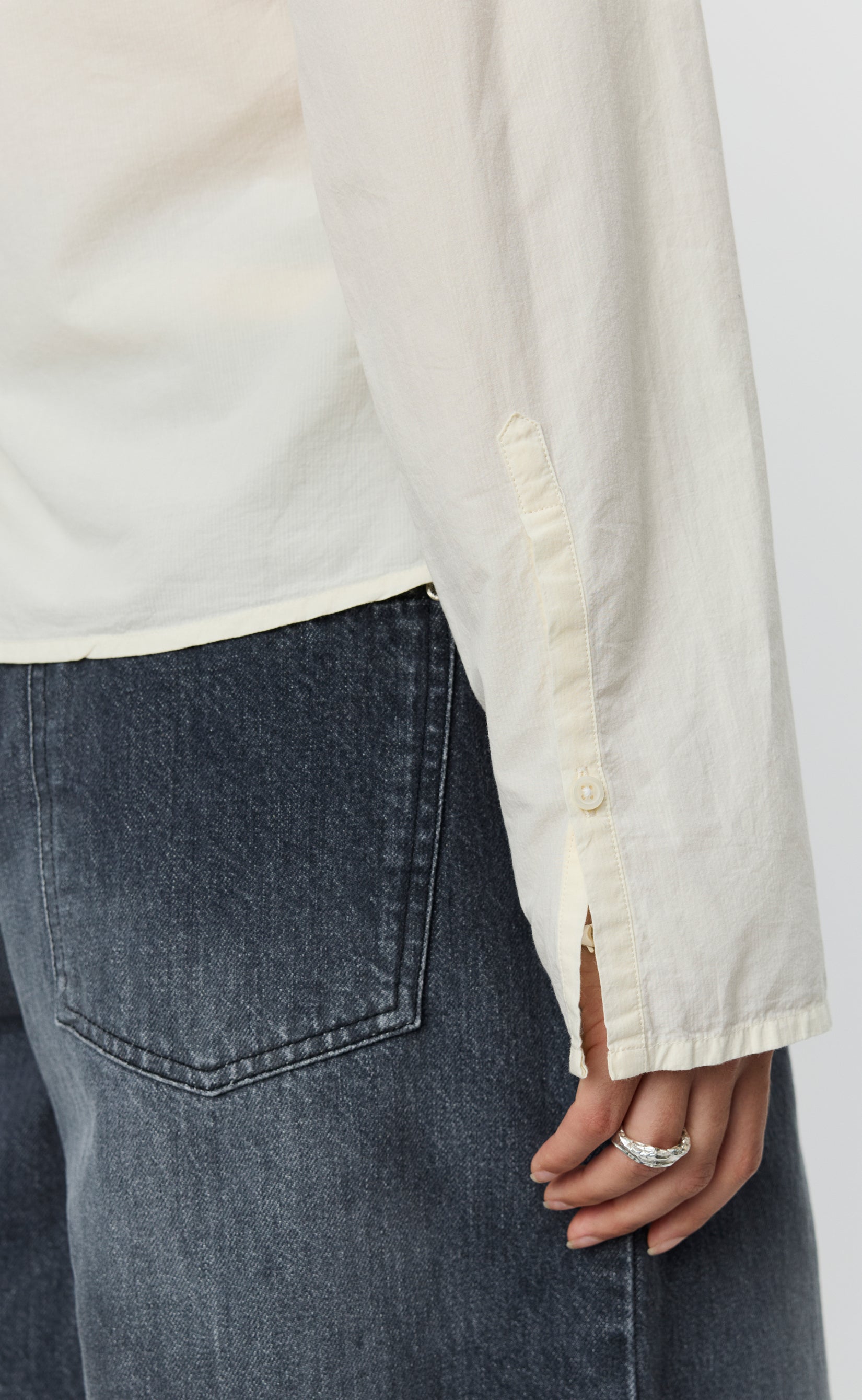 MFPEN Software Shirt | Off White Micro Check LEO BOUTIQUE