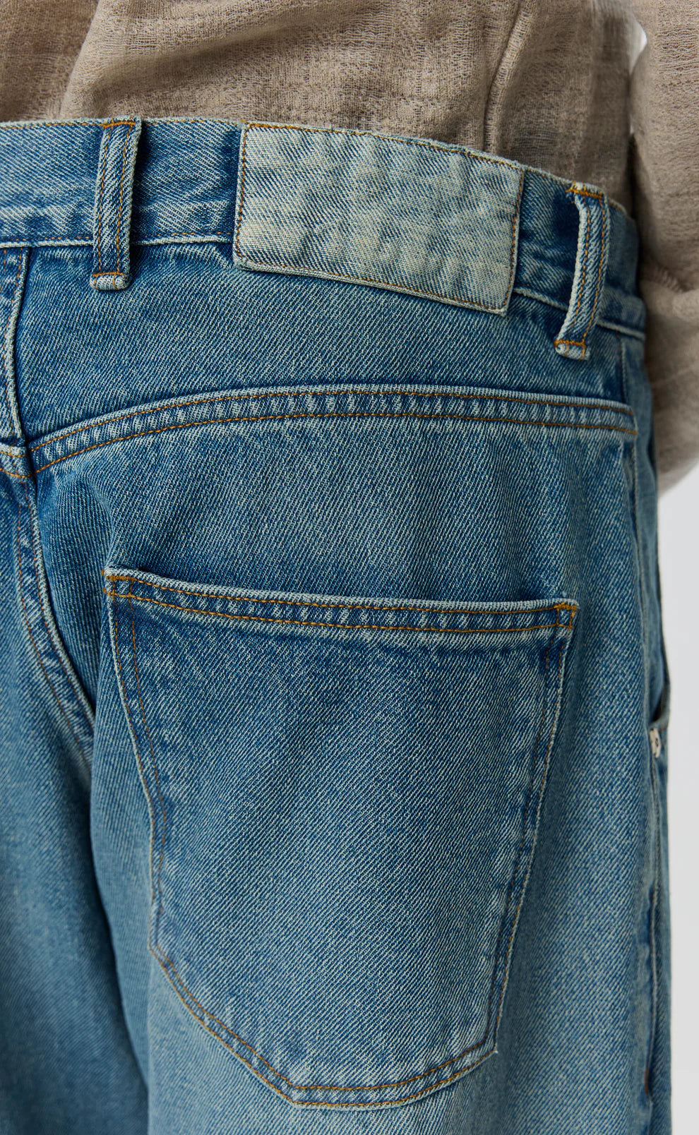 MFPEN Straight Cut Jeans | Vintage Blue LEO BOUTIQUE 