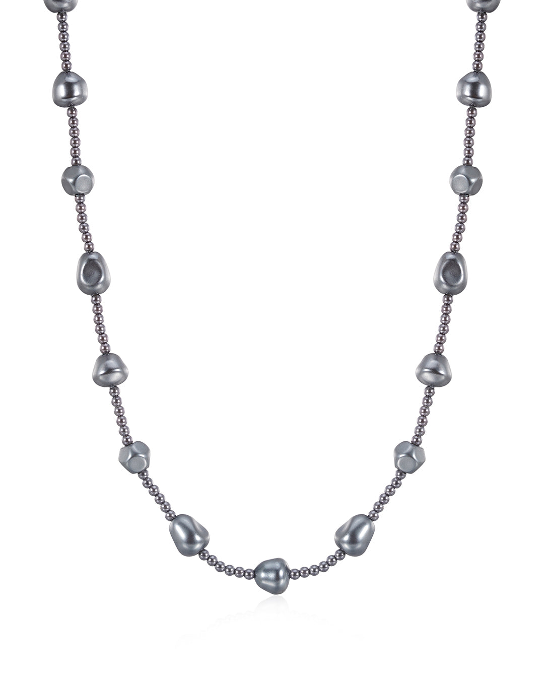 LUV AJ Pearl Stud Necklace | Blue LEO BOUTIQUE