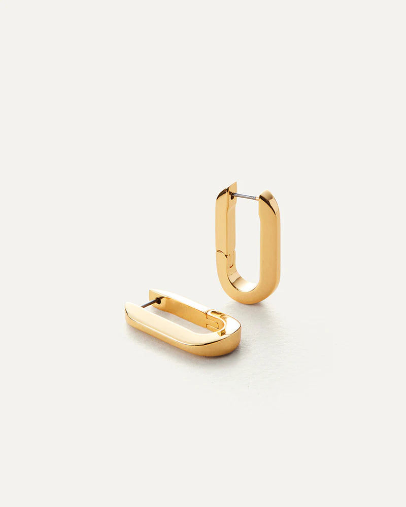 JENNY BIRD U-Link Earrings Gold LEO BOUTIQUE