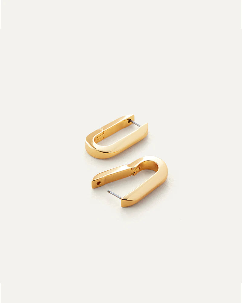 JENNY BIRD U-Link Earrings Gold LEO BOUTIQUE