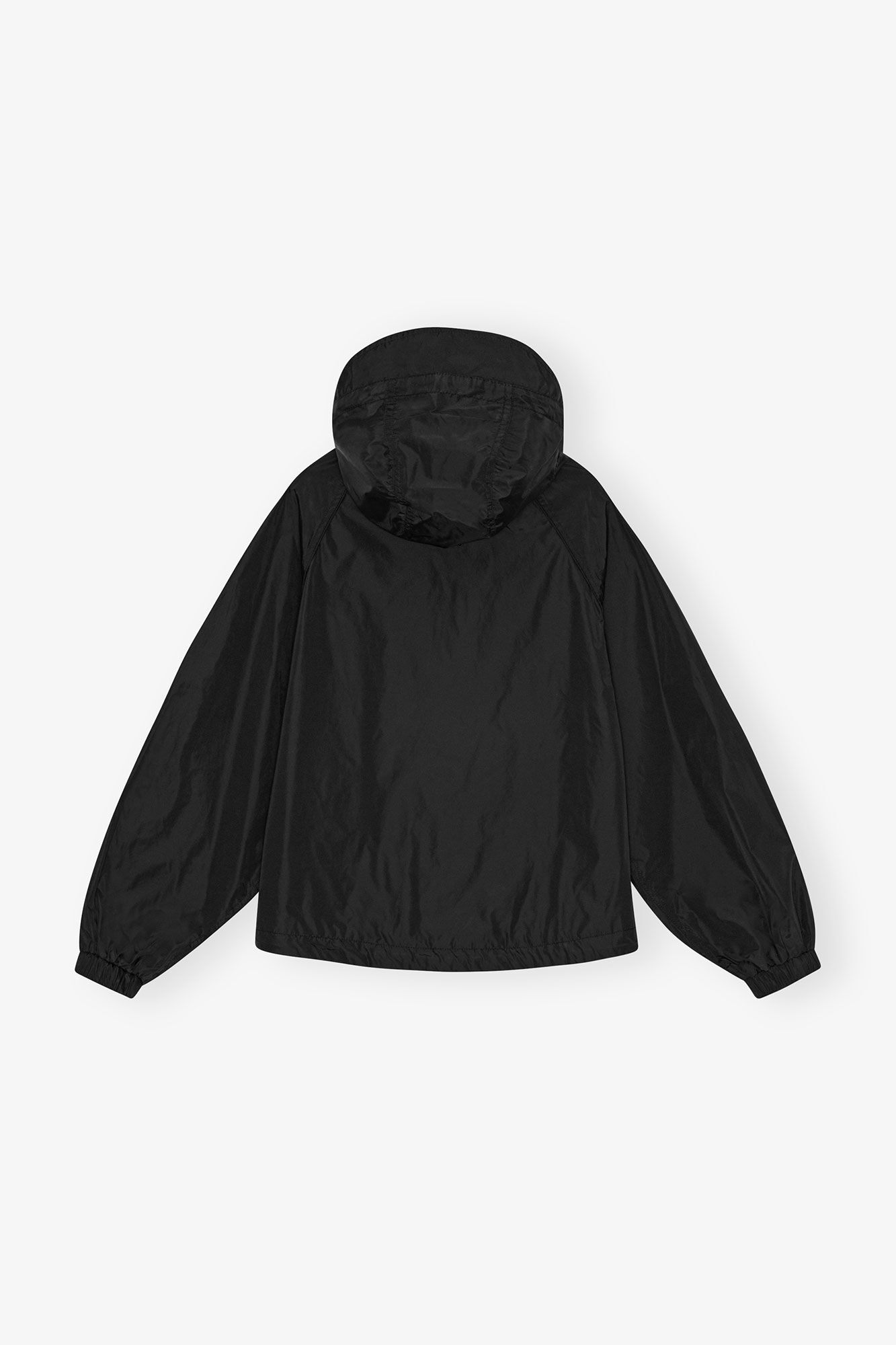  GANNI Fly Weight Nylon Jacket | Black LEO BOUTIQUE