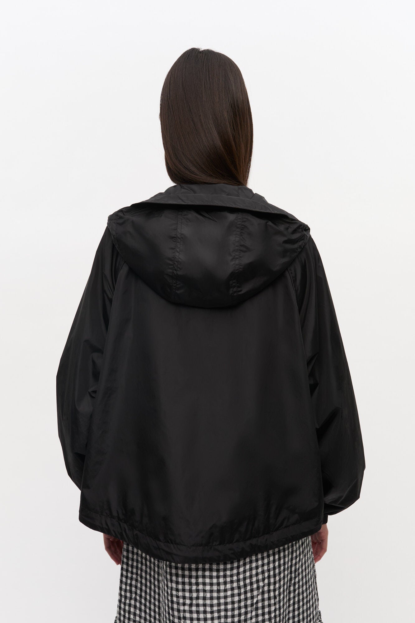  GANNI Fly Weight Nylon Jacket | Black LEO BOUTIQUE