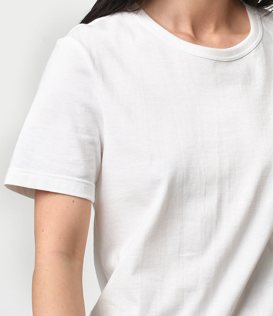 Merz B. Schwanen 1950s Loopwheeled T-shirt | White LEO BOUTIQUE