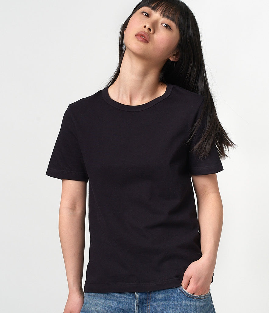 1950s Loopwheeled T-shirt | 99 Deep Black