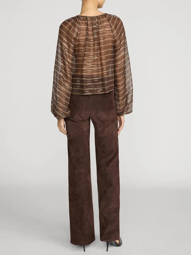 LEO BOUTIQUE The Balloon Blouse | Oakwood Multi FRAME DENIM