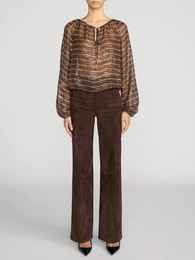 LEO BOUTIQUE The Balloon Blouse | Oakwood Multi FRAME DENIM