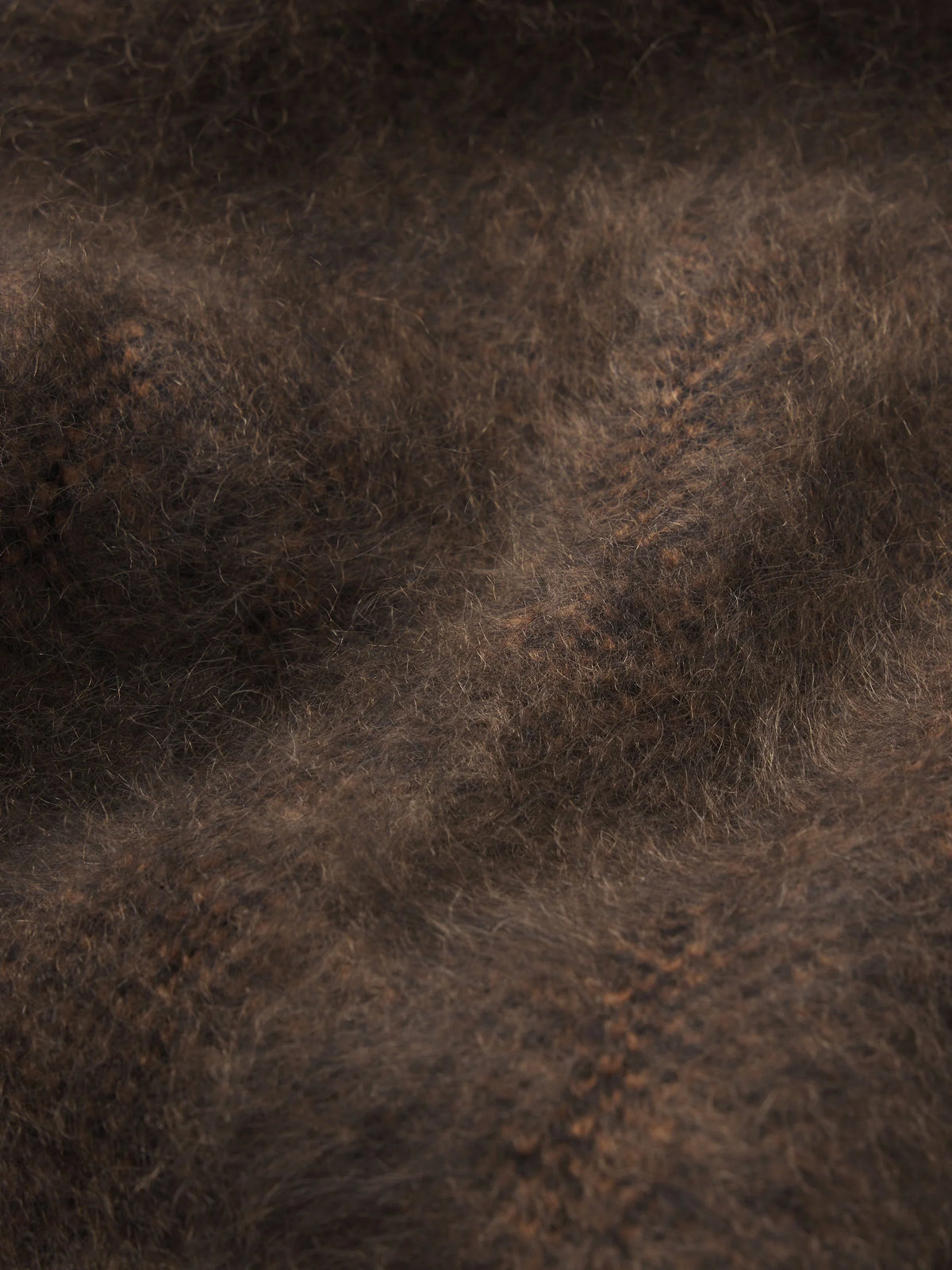 The Brushed Cashmere Salon Cardi | Taupe Multi Plaid
