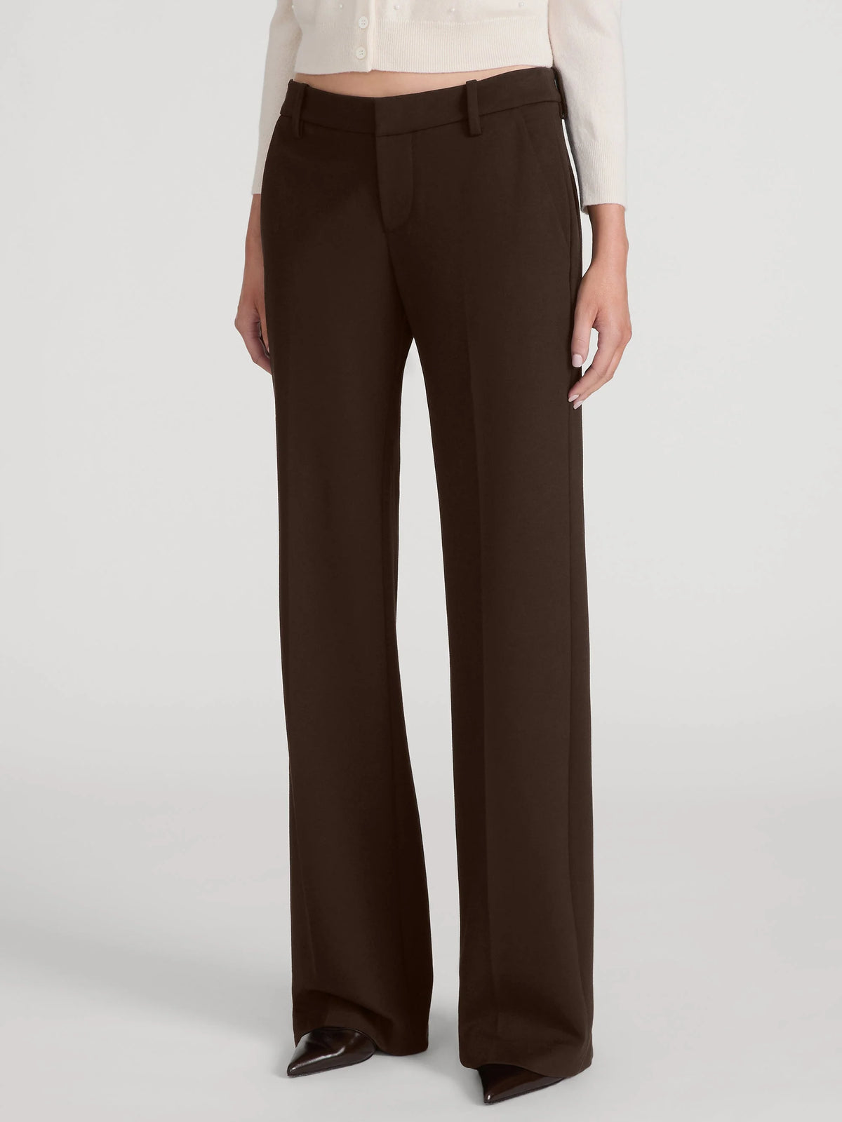 LEO BOUTIQUE The Low Trouser | Americano FRAME DENIM