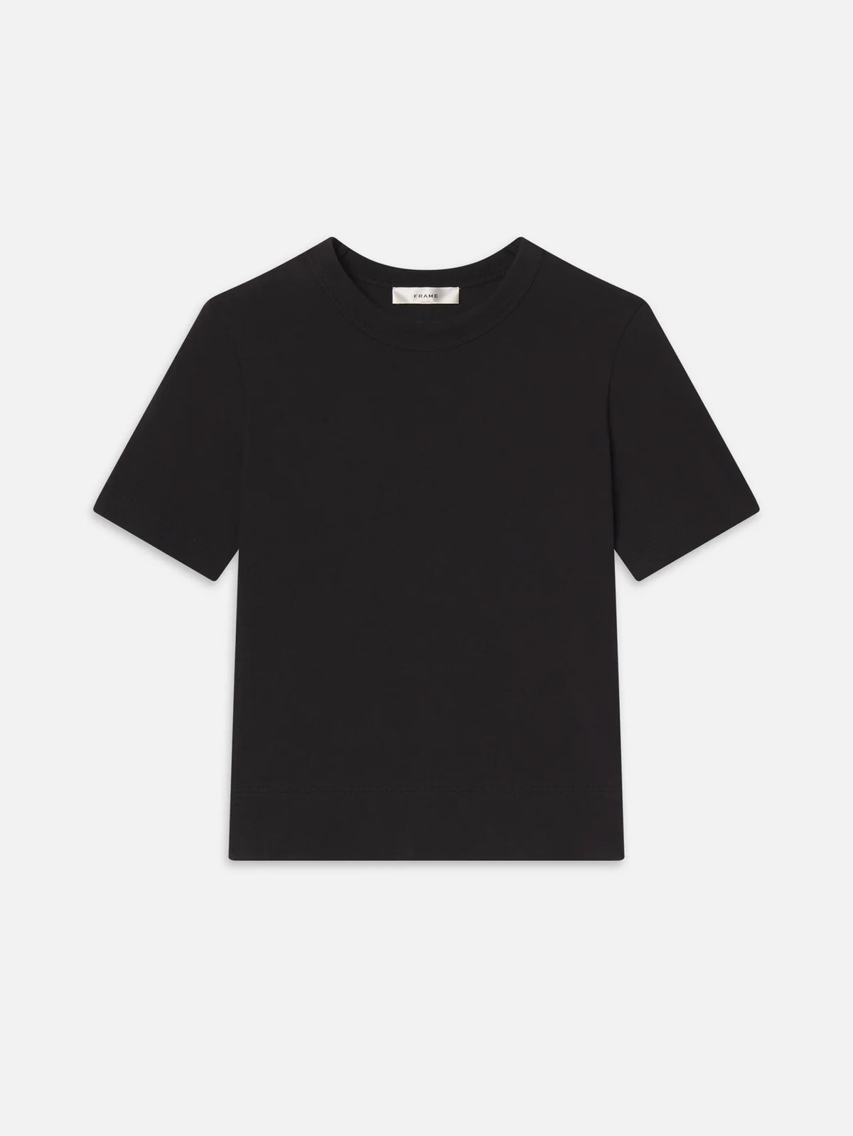 LEO BOUTIQUE The Boxy Tee | Black FRAME DENIM