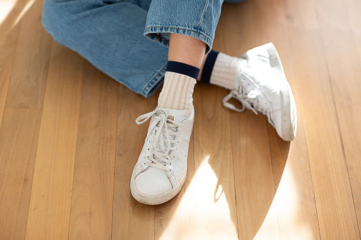 UNIFIED Sunday Sock | Black Stripe LEO BOUTIQUE