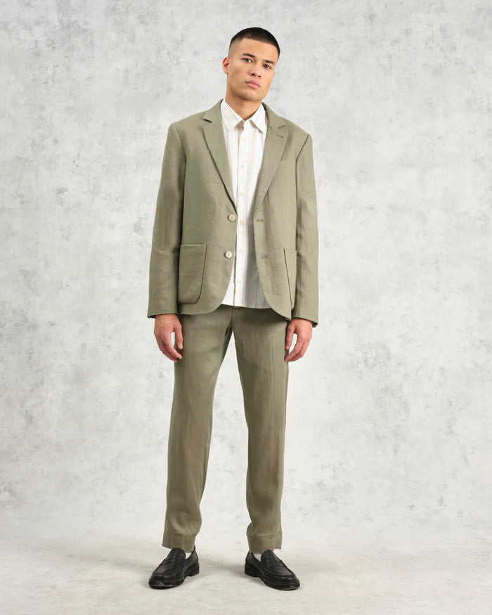 Alp Smart Trouser | Linen/Khaki