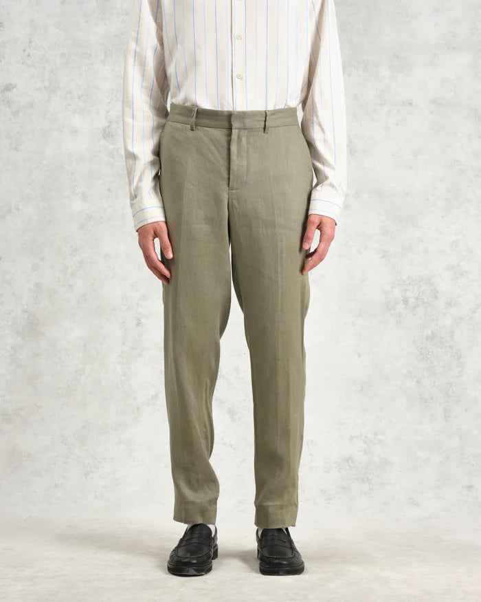 Alp Smart Trouser | Linen/Khaki