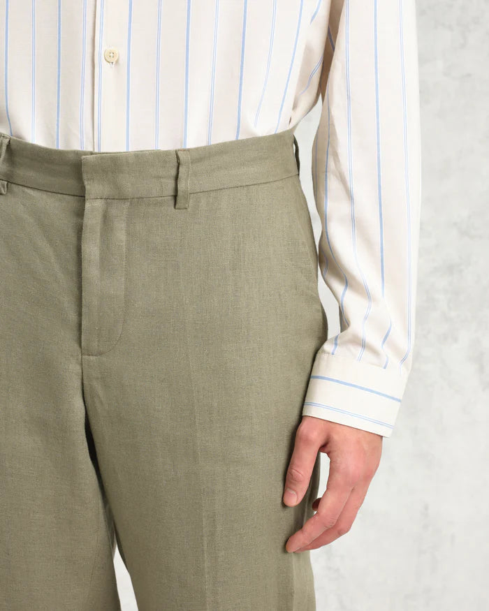 Alp Smart Trouser | Linen/Khaki