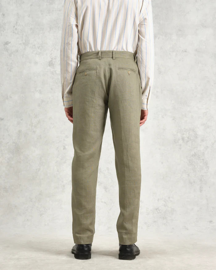 Alp Smart Trouser | Linen/Khaki