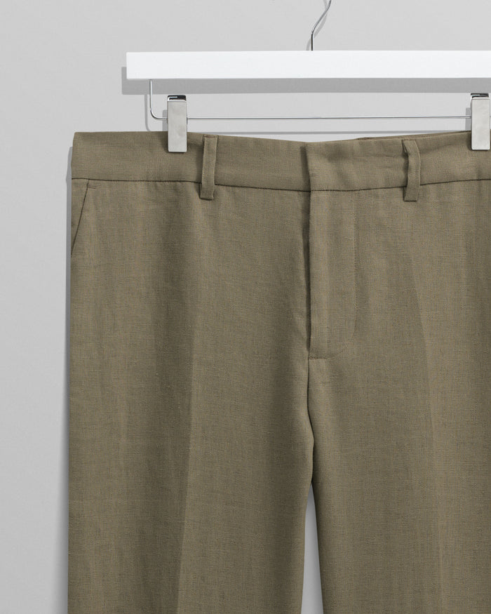 Alp Smart Trouser | Linen/Khaki