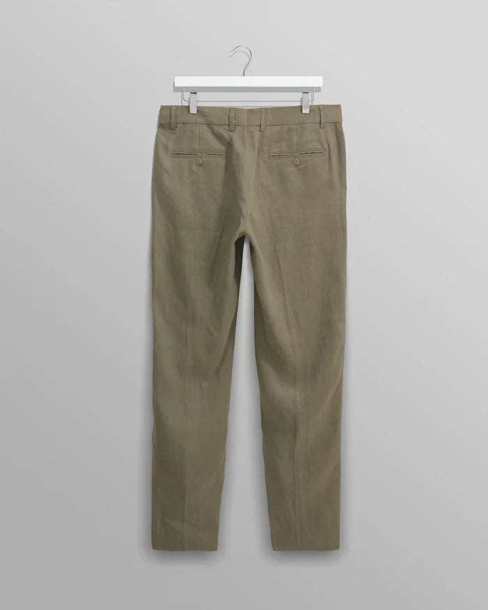 Alp Smart Trouser | Linen/Khaki