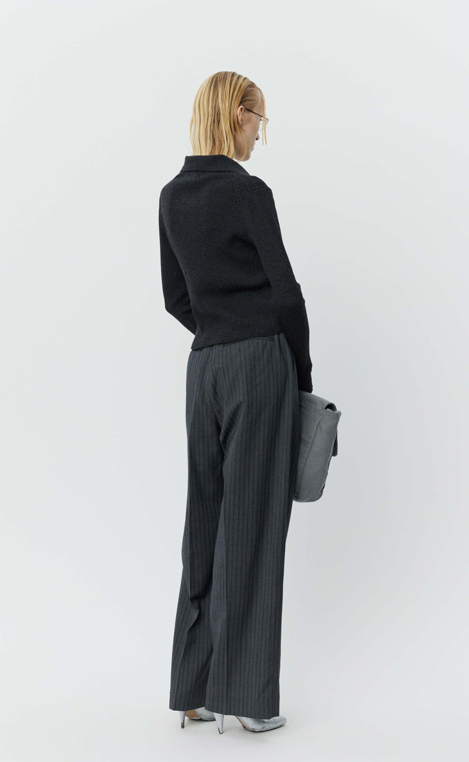 MFPEN Favorite Trousers | Classic Grey Double Stripe LEO BOUTIQUE