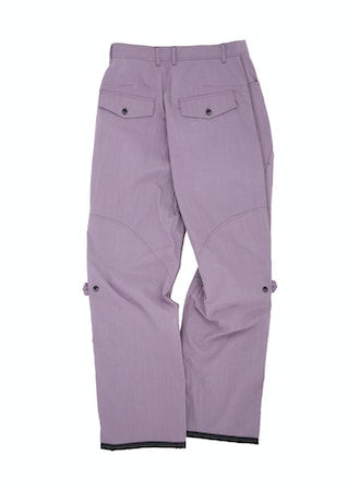 Andersson Bell Crack Nylon Inside-Out Trouser Purple Leo Boutique