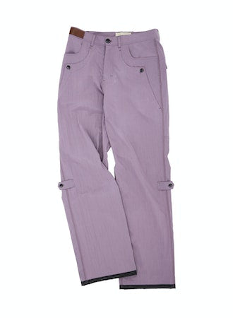 Andersson Bell Crack Nylon Inside-Out Trouser Purple Leo Boutique