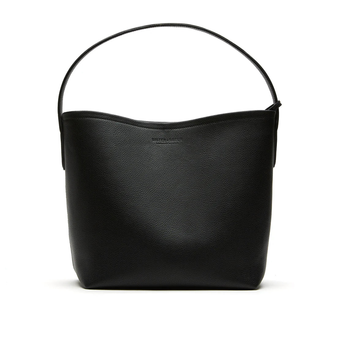 LEO BOUTIQUE Tessa Pebbled Leather Bag | Black SISTER SOEUR 