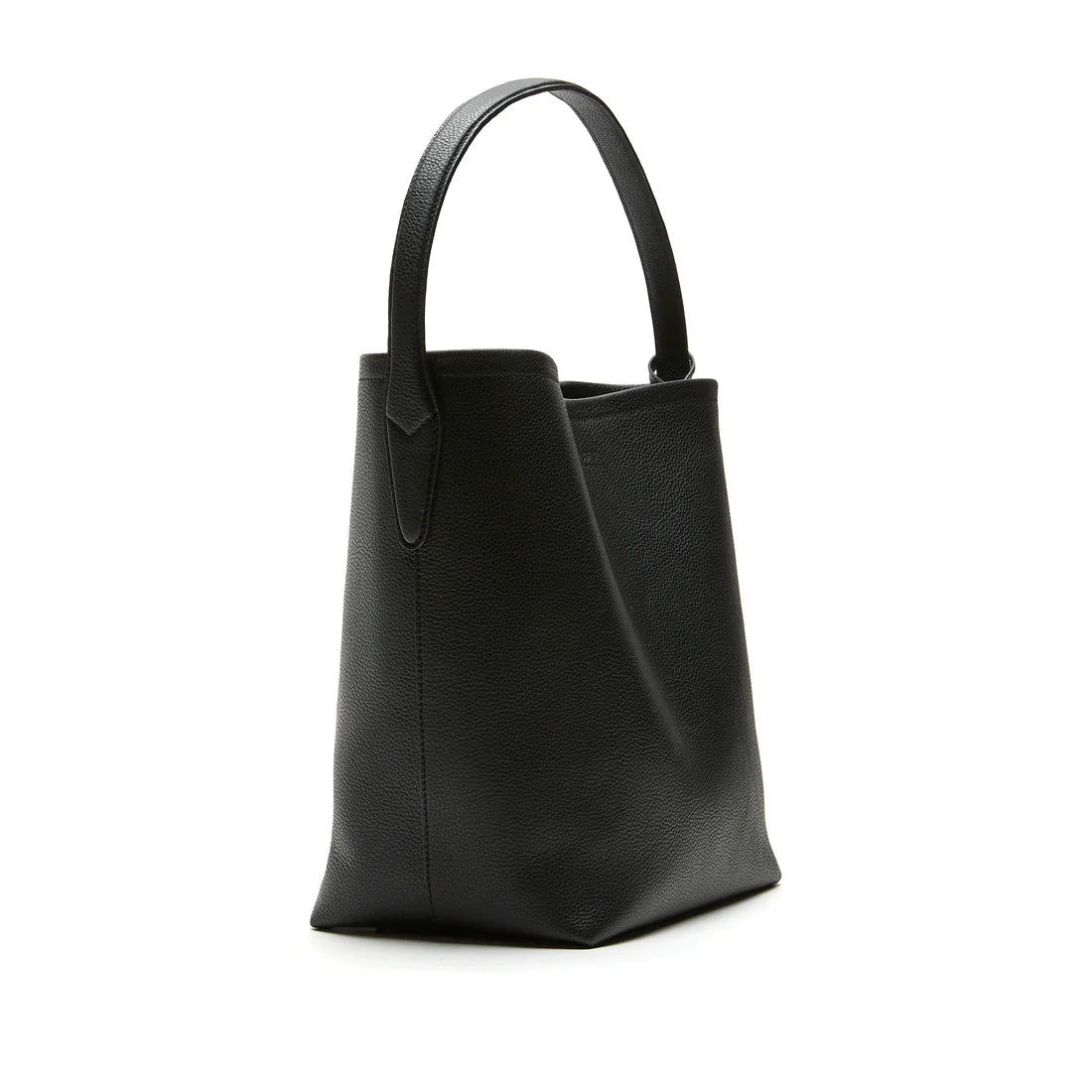 LEO BOUTIQUE Tessa Pebbled Leather Bag | Black SISTER SOEUR 