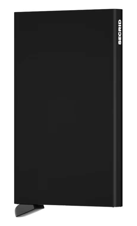 SECRID Card Protector Black LEO BOUTIQUE