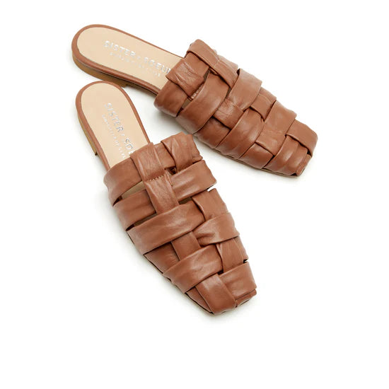 LEO BOUTIQUE Carmen Woven Sandal | Tan SISTER X SOEUR
