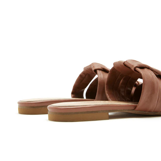 LEO BOUTIQUE Carmen Woven Sandal | Tan SISTER X SOEUR