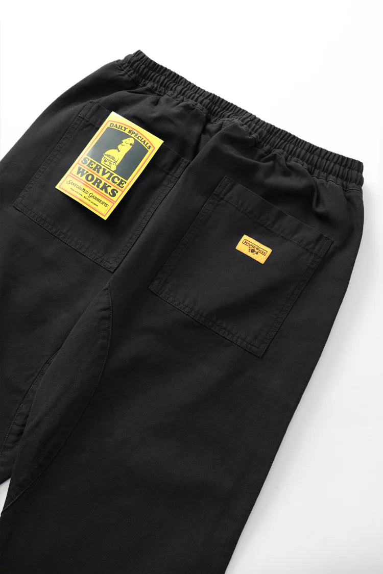 Service Works Canvas Chef Pant | Black LEO BOUTIQUE