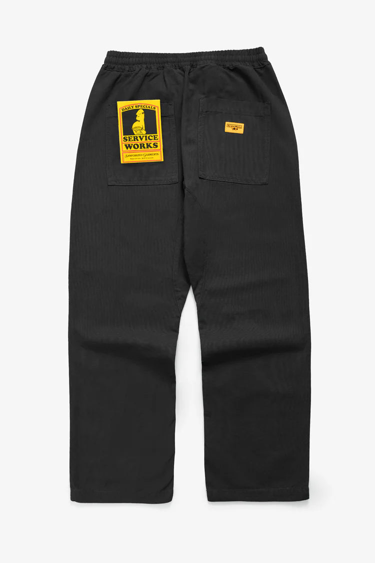 Service Works Canvas Chef Pant | Black LEO BOUTIQUE