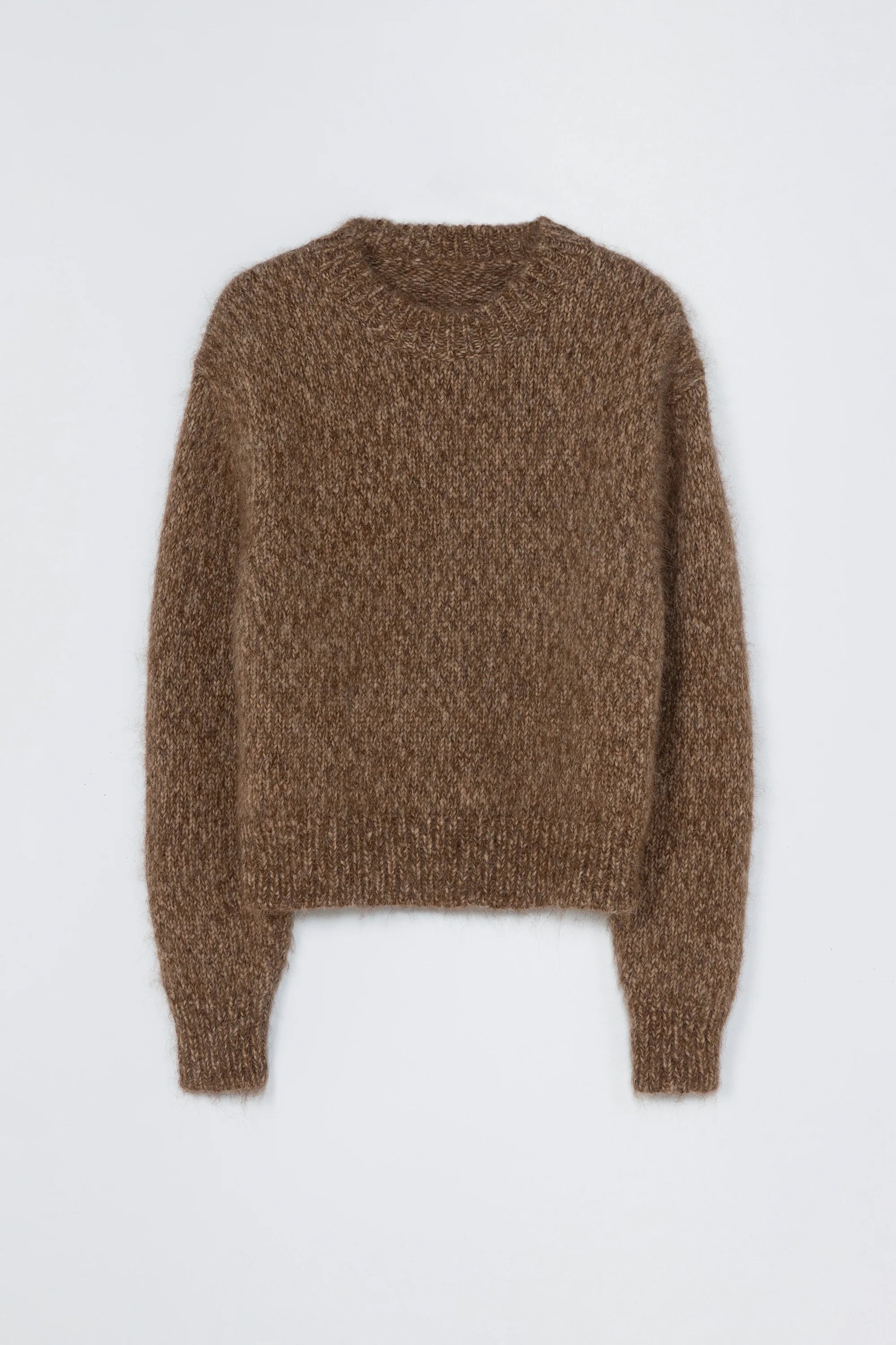 CORDERA Chunky Sweater | Brown Melange LEO BOUTIQUE