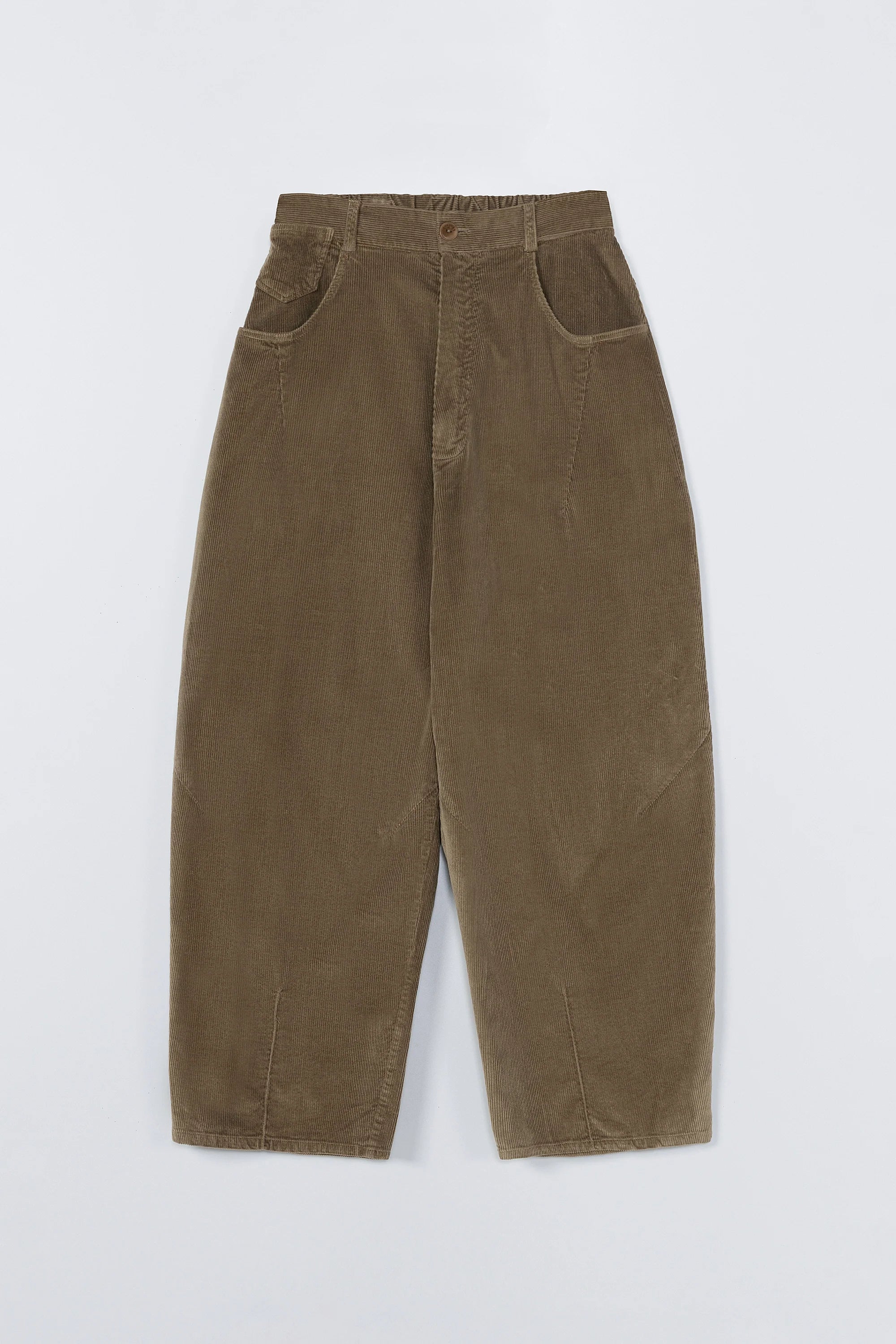 CORDERA Corduroy Baggy Pants | Sage LEO BOUTIQUE