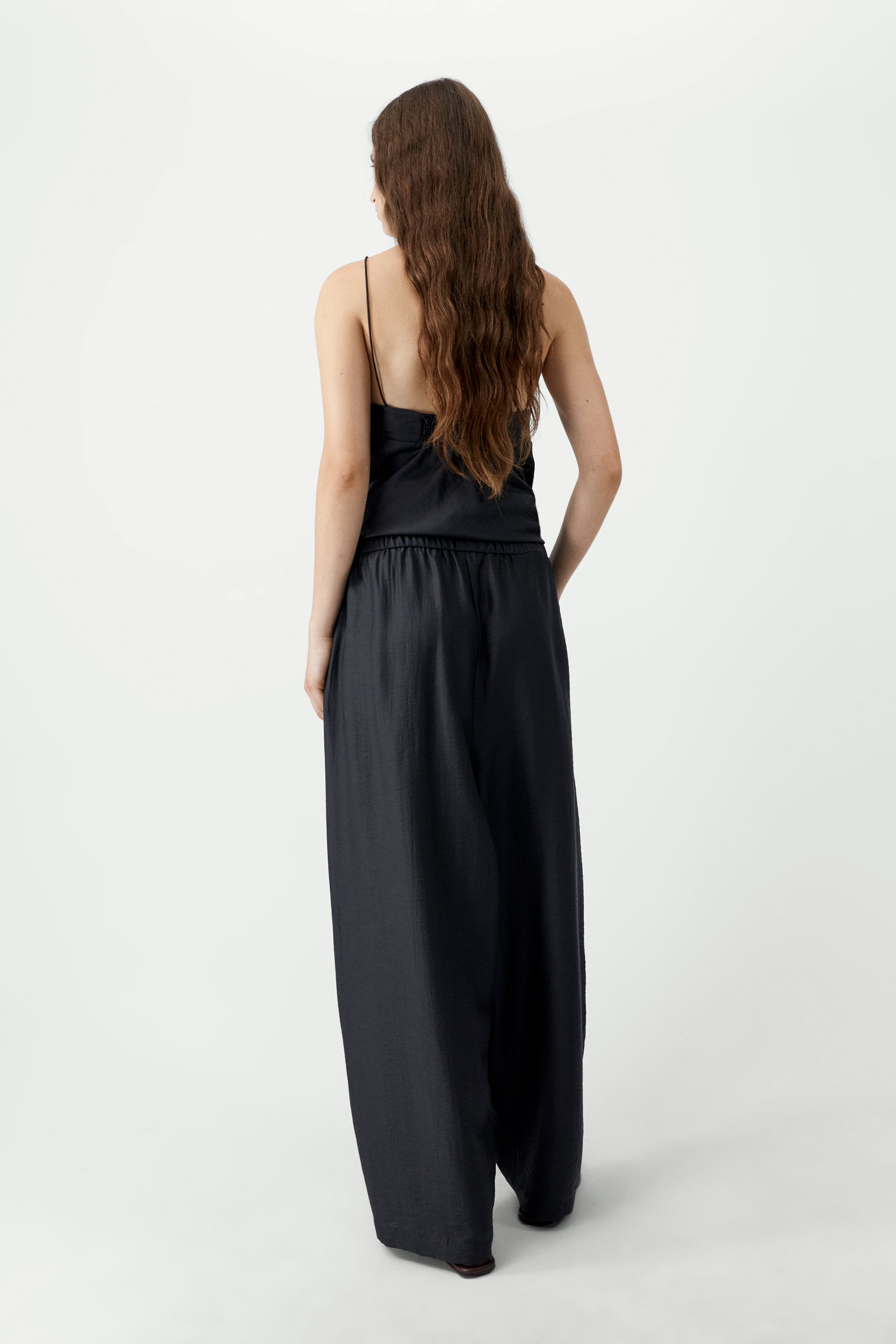 LEO BOUTIQUE Maxi Pants | Espresso CORDERA