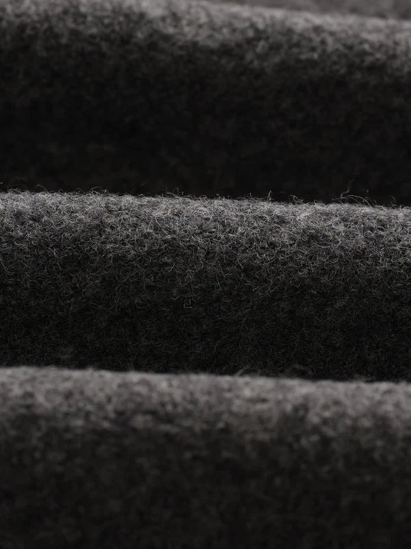 WAX LONDON Eldon Jacket Boiled Wool | Mid Grey LEO BOUTIQUE