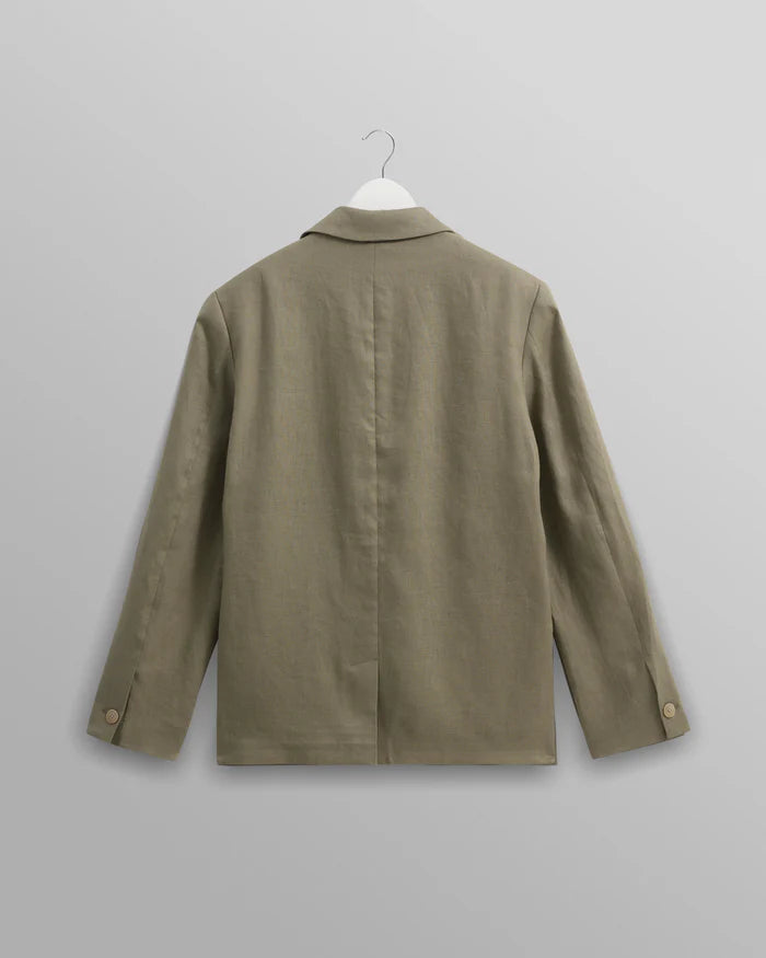 LEO BOUTIQUE Fintry Blazer Khaki WAX LONDON