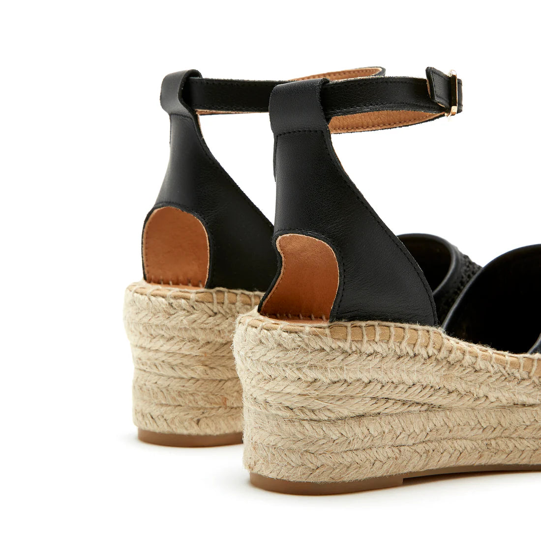 SISTER X SOEUR Fran Sandal | Black LEO BOUTIQUE