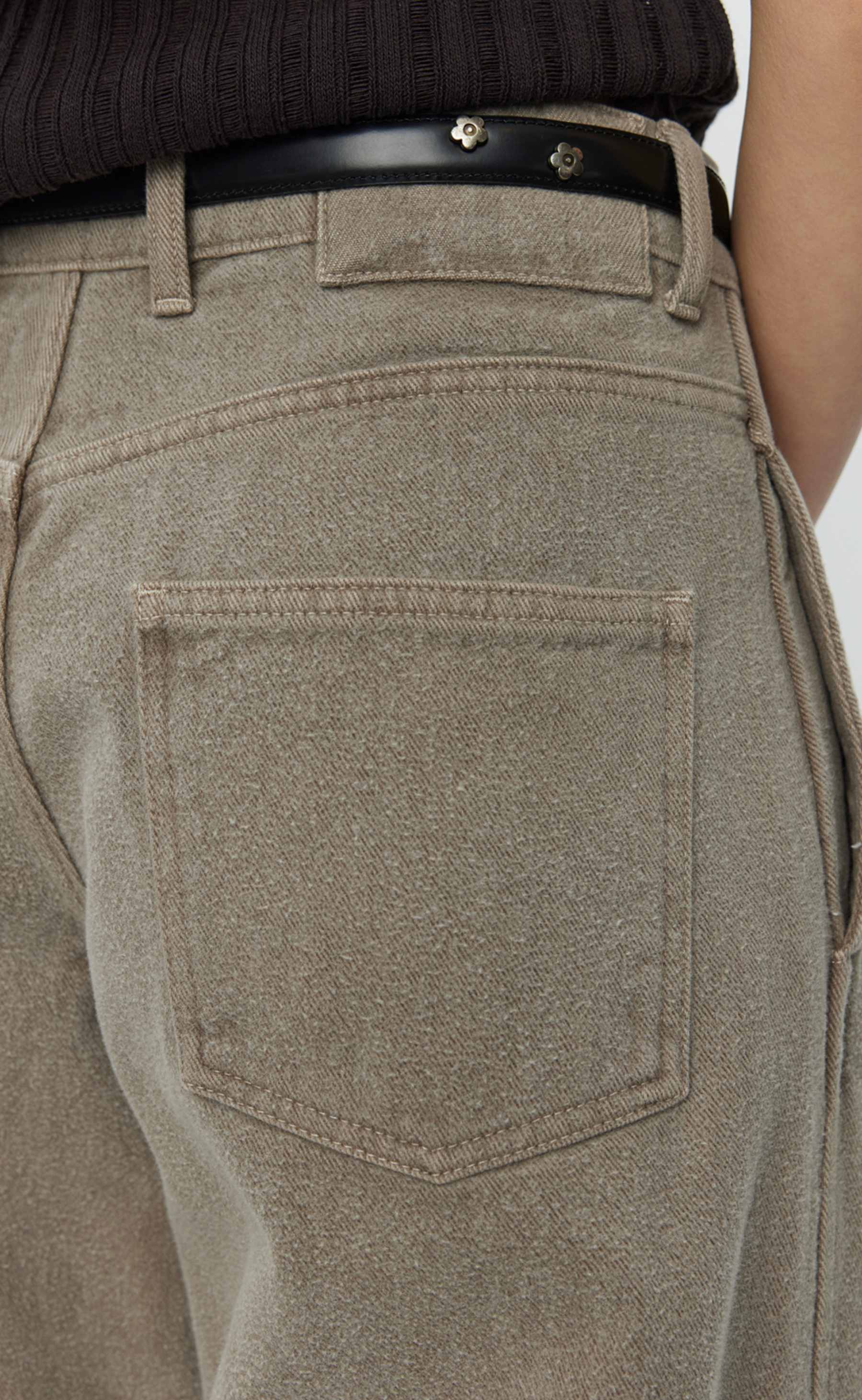 MFPEN Straight Cut Jeans | Brushed Mudstone LEO BOUTIQUE