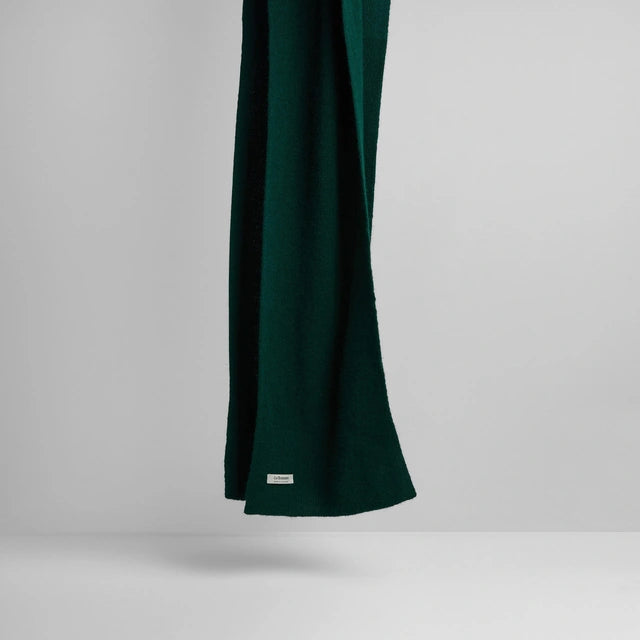LE BONNET Knitted Scarf | Moss LEO BOUTIQUE