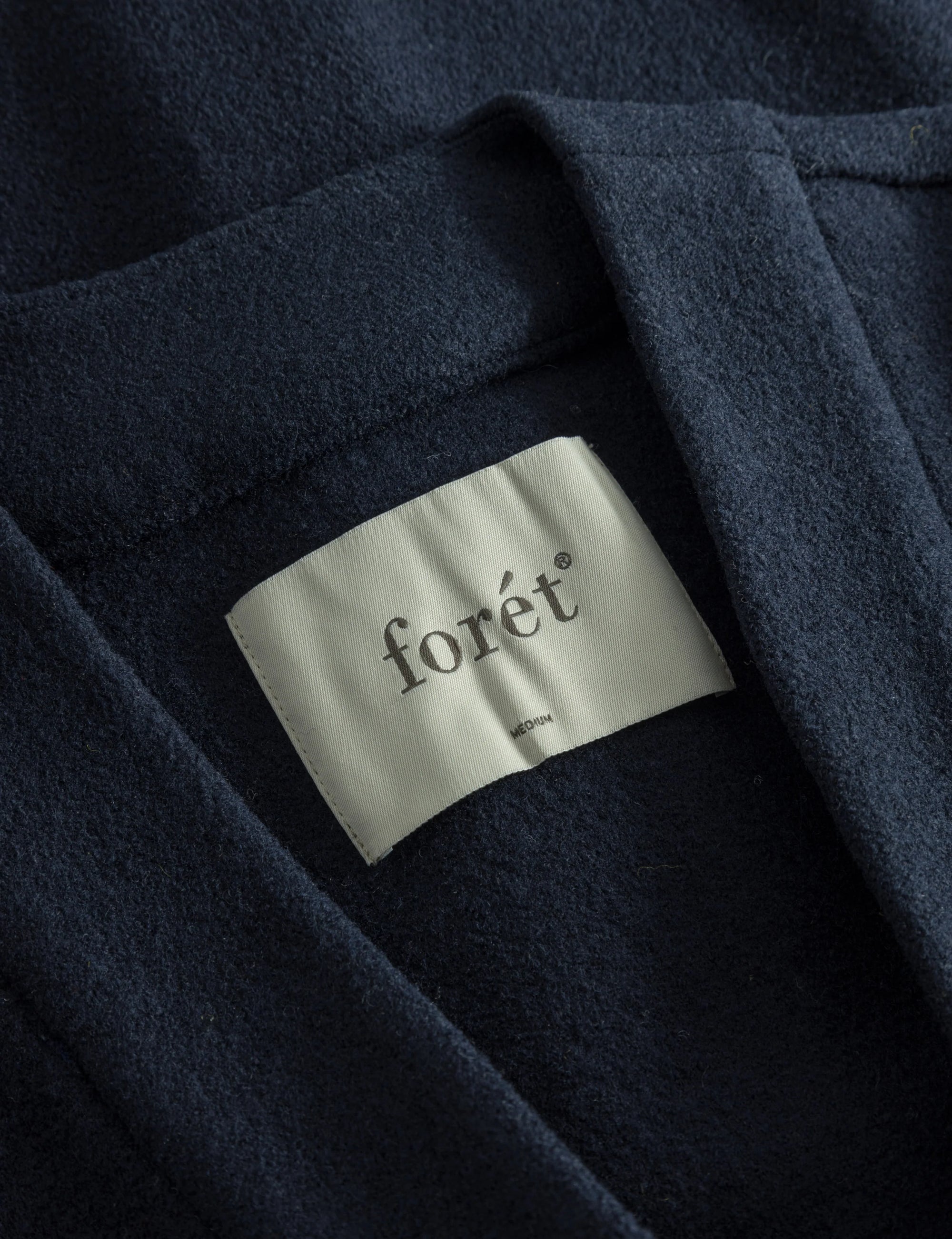 FORET Hill Wool Cardigan | Navy LEO BOUTIQUE