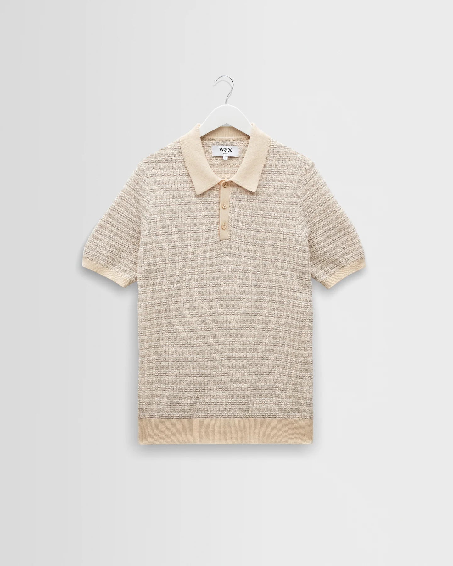 WAX LONDON Naples Polo | Mini Geo | Natural LEO BOUTIQUE