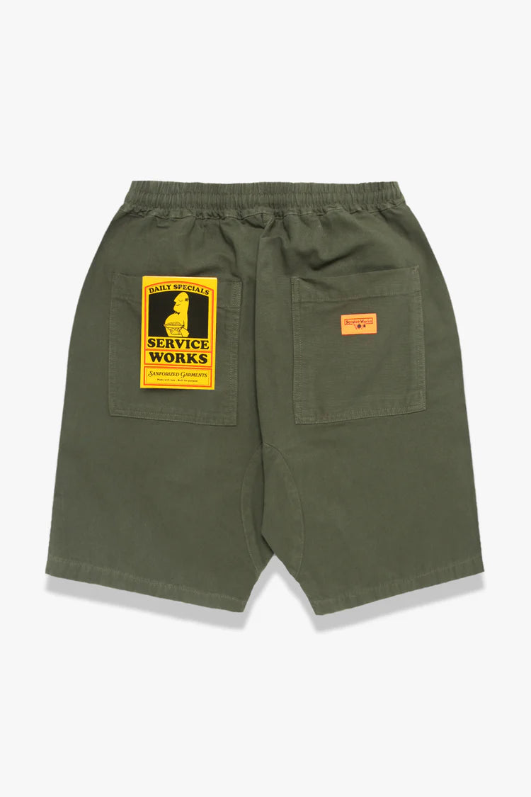 Service Works Canvas Chef Short | Olive LEO BOUTIQUE