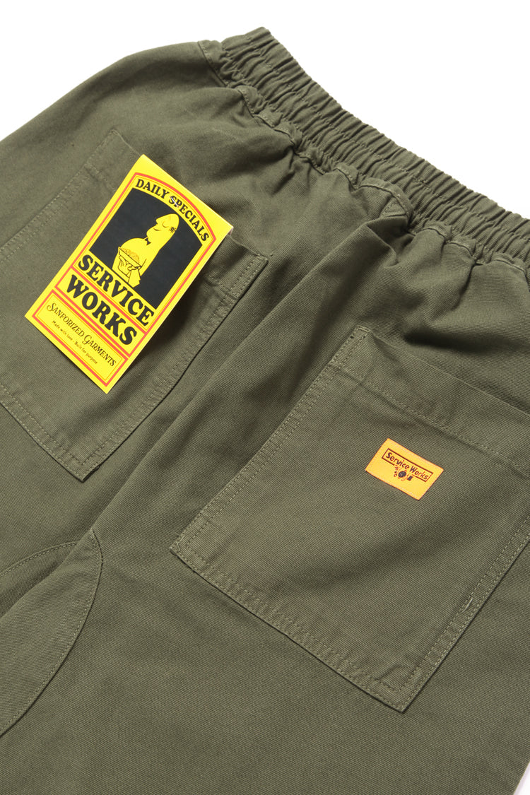 Service Works Canvas Chef Short | Olive LEO BOUTIQUE