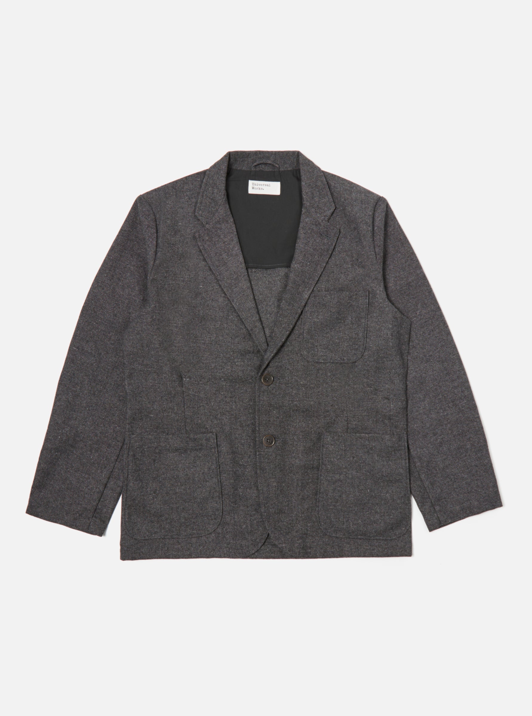 UNIVERSAL WORKS Two Button Jacket | Grey LEO BOUTIQUE