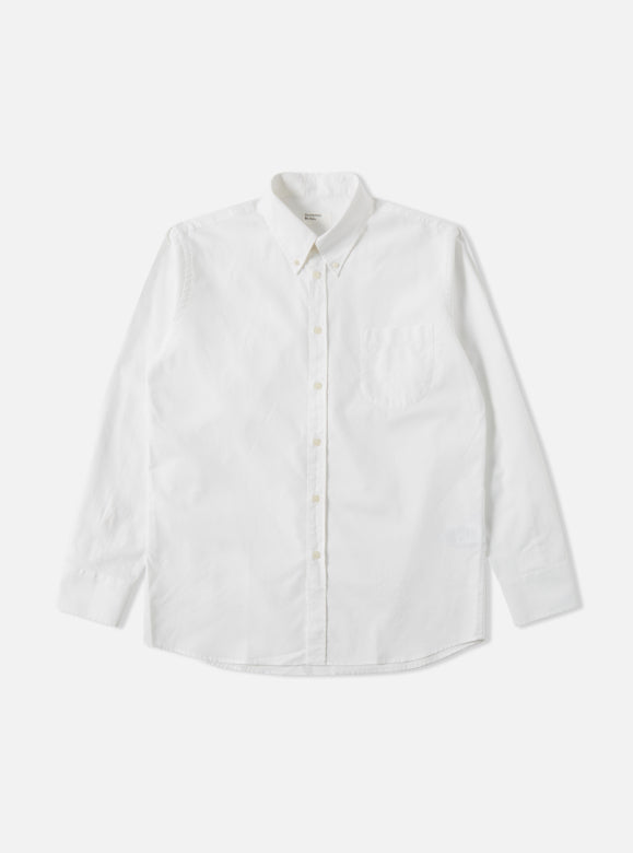 UNIVERSAL WORKS Daybrook Shirt | White LEO BOUTIQUE