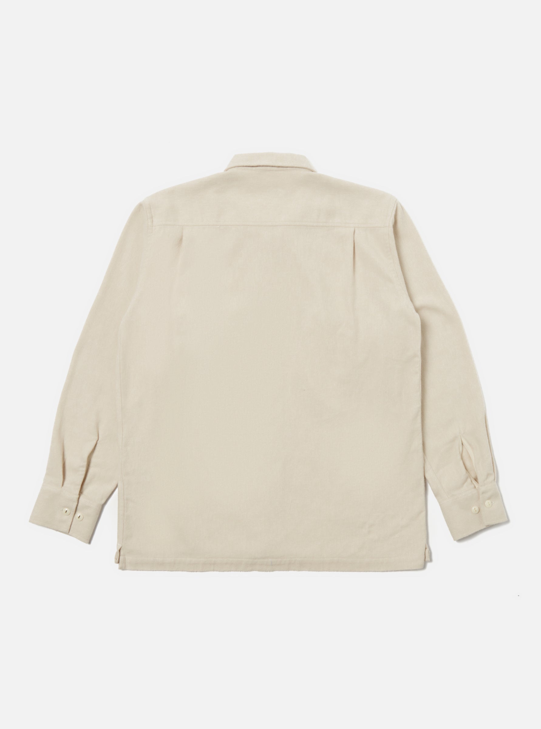 UNIVERSAL WORKS L/S Utility Shirt | Ecru LEO BOUTIQUE