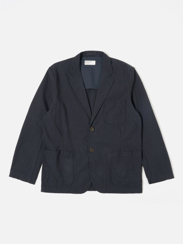 UNIVERSAL WORKS Two Button Jacket | Dark Navy LEO BOUTIQUE