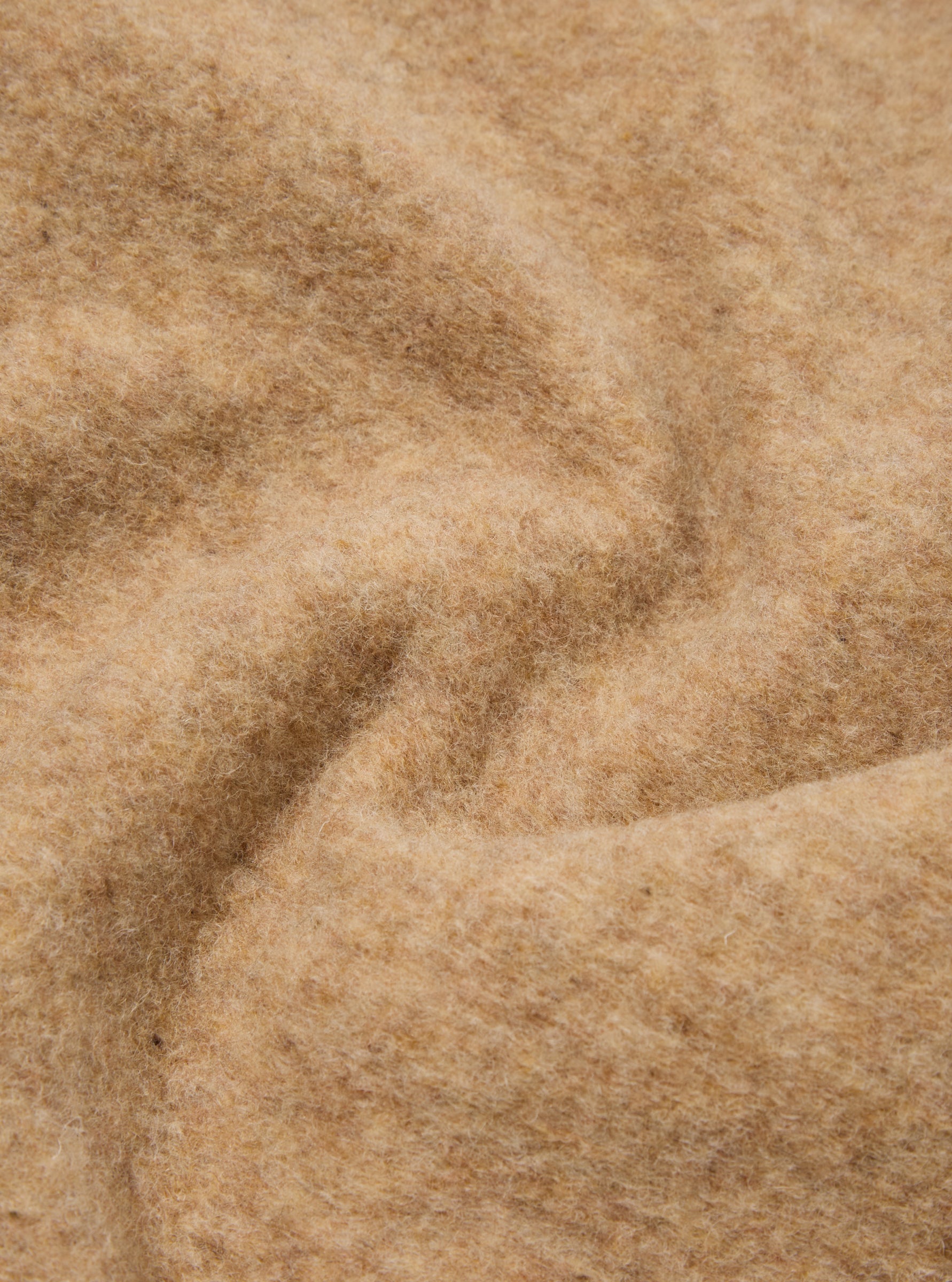 UNIVERSAL WORKS Wool Fleece Cardigan | Fawn LEO BOUTIQUE