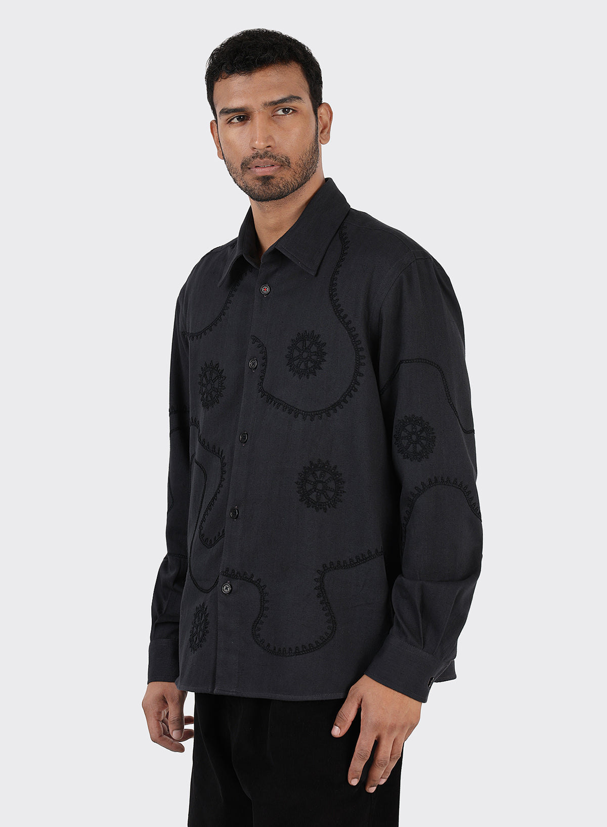 KARDO Luis Shirt | Charcoal LEO BOUTIQUE