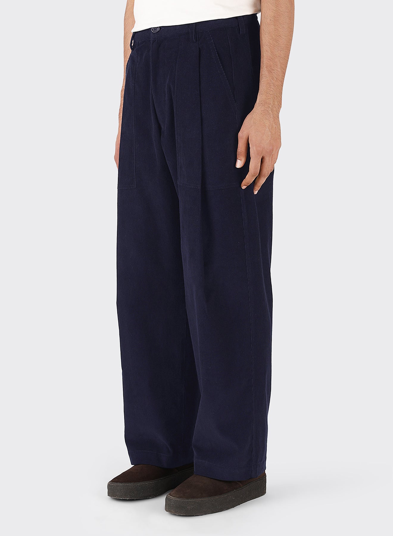 KARDO Yuki Trousers | Navy LEO BOUTIQUE